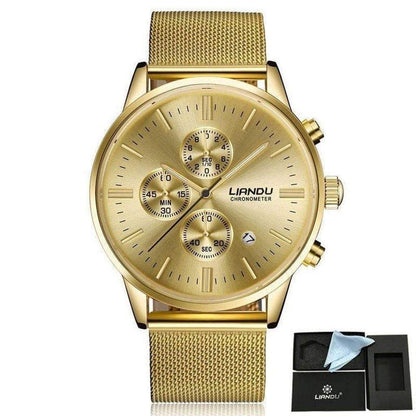 Multifunction Chronograph Men's Quartz Watch