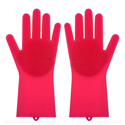 Silicone Scrubber Gloves