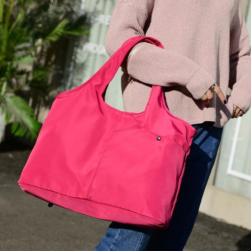 Capacity Oxford Shoulder Bag