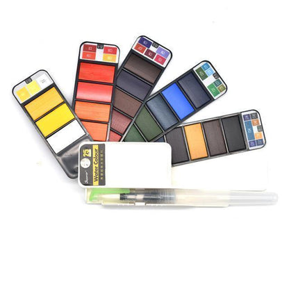 Portable Watercolor Kits