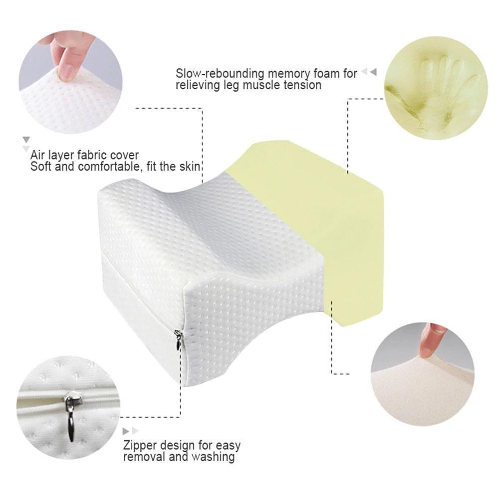 Orthopedic Memory Foam Hip Alignment Knee Pillow