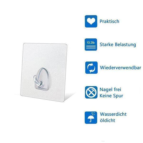 Reusable Anti-skid Traceless Hooks (20 PCS)