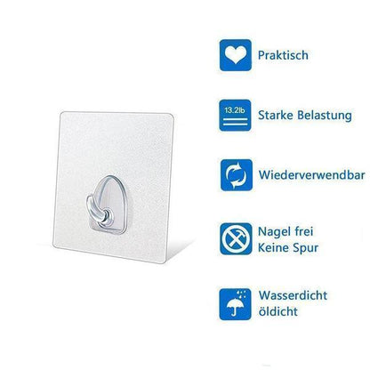 Reusable Anti-skid Traceless Hooks (20 PCS)