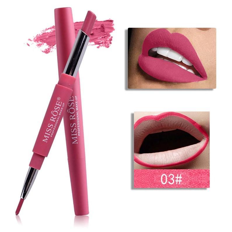 8 Color Double-End Long Lasting Waterproof Lipstick Tint