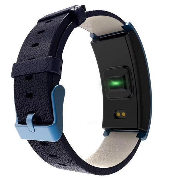 The Best Smart watch in 2019 - Measure Blood Pressure & Heart Rate in Real Time - Elegant Blue