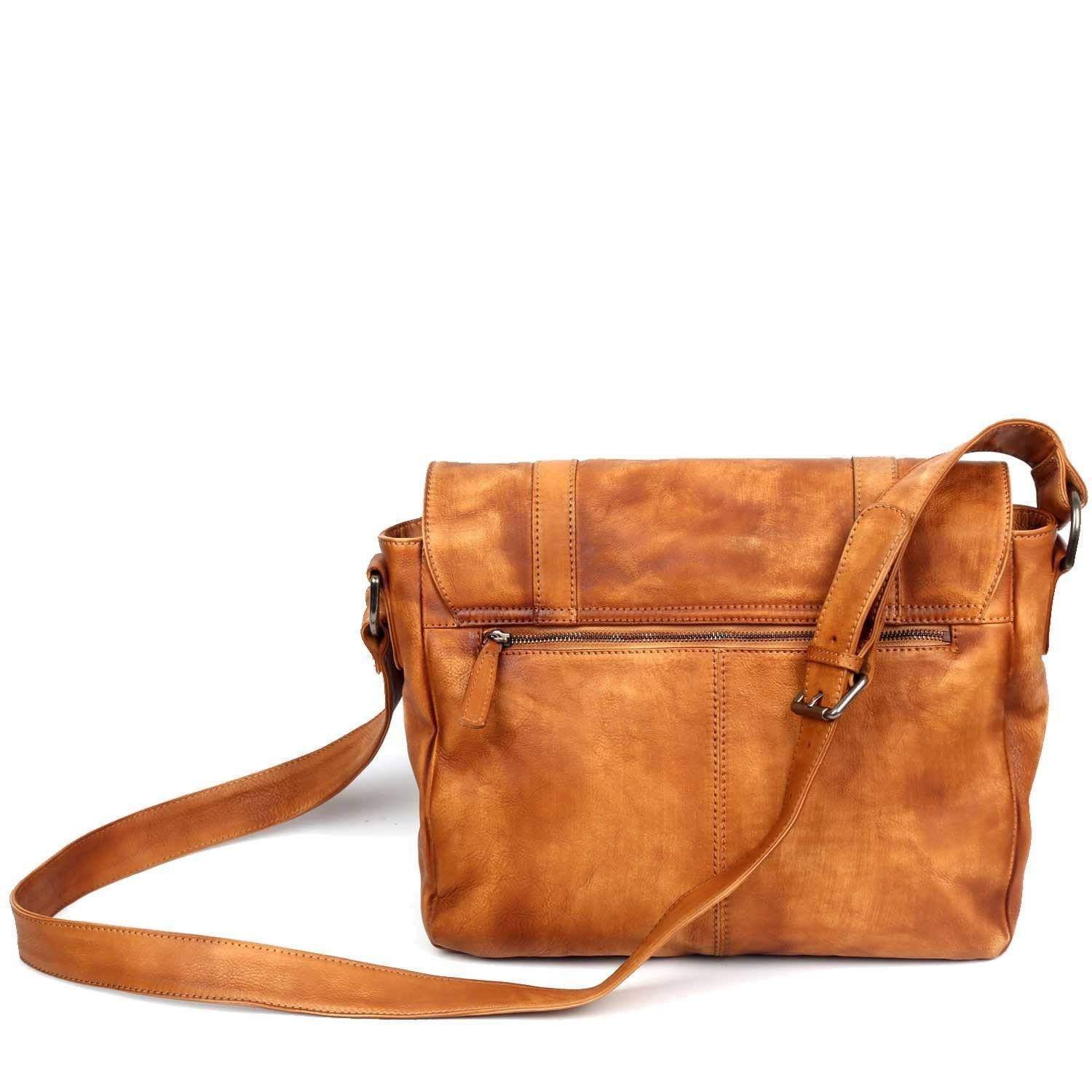 Moonlight Leather Messenger