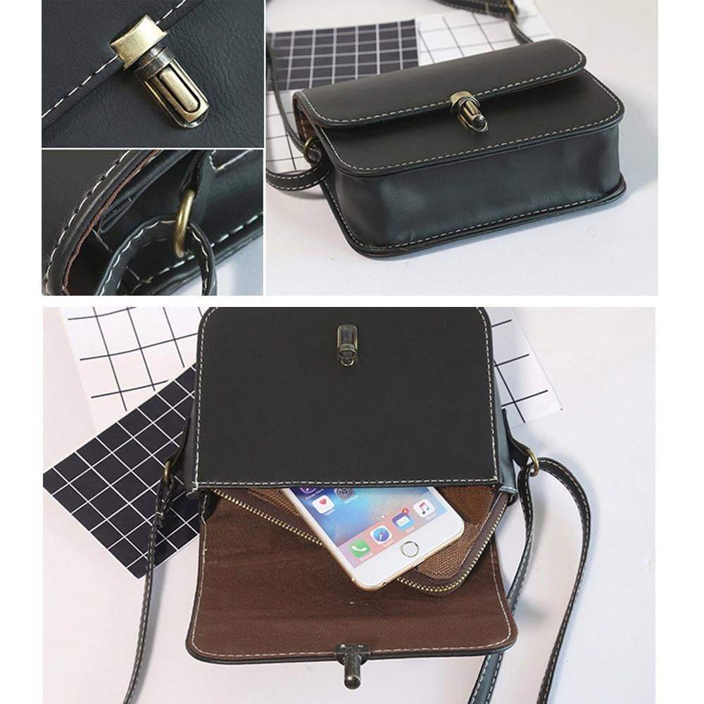 Women Leather Satchel Shoulder Tote Messenger Crossbody Bag