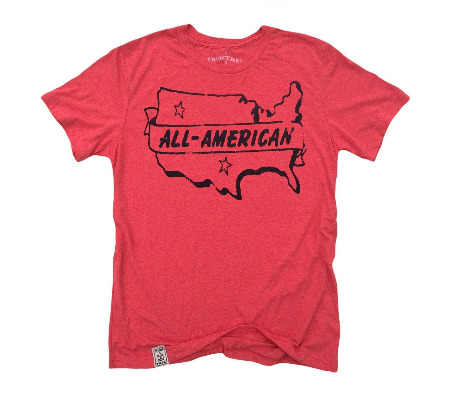 All American: Tri-Blend Short Sleeve T-Shirt