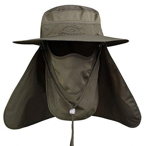 Outdoor Neck & Face Sun Protection Wide Brim Hat