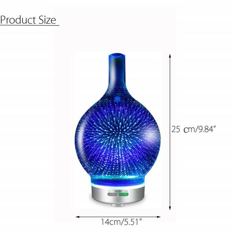 3D Fireworks Air Humidifier Essential Oil Diffuser