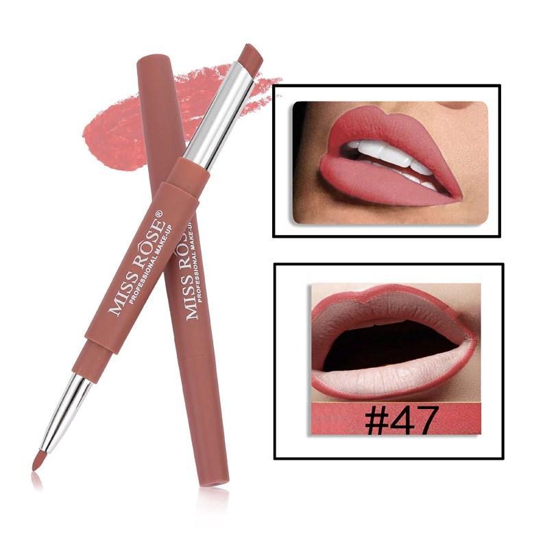 8 Color Double-End Long Lasting Waterproof Lipstick Tint