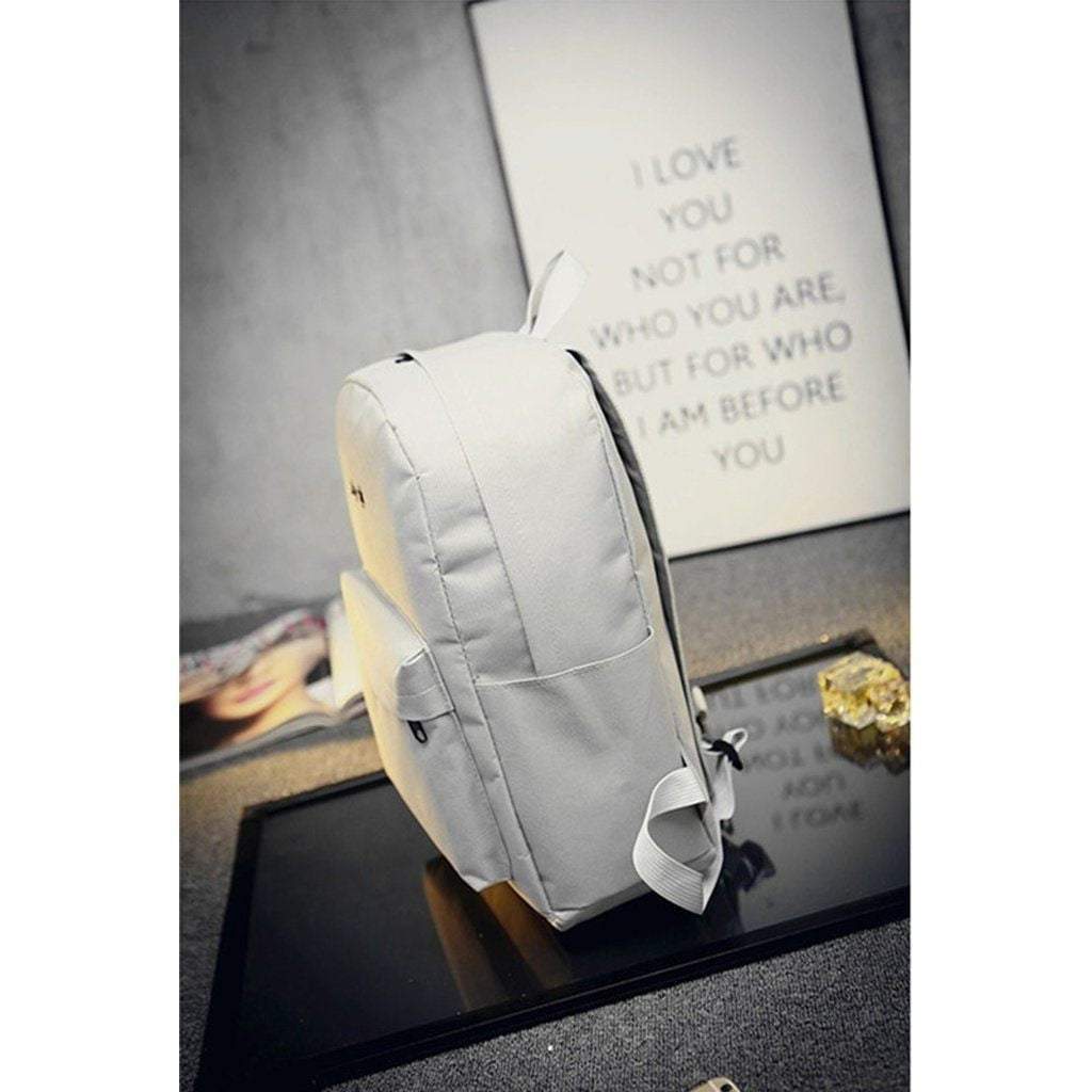 New Fashion Embroidered Monogram Backpack