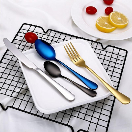 Luxe Stainless Steel Cutlery Set - 4PCS/Set