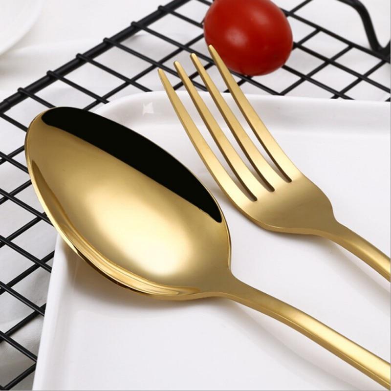 Luxe Stainless Steel Cutlery Set - 4PCS/Set