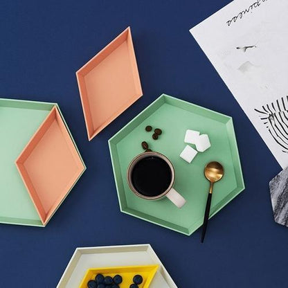 Geometric Dish Set