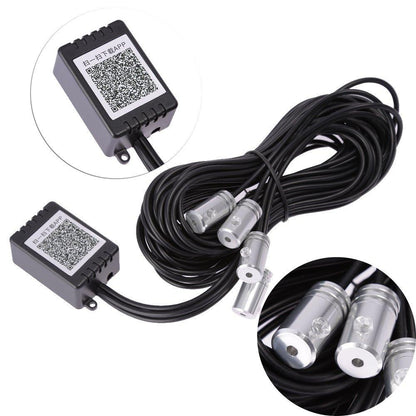 5 in 1 6.2M RGB LED Light Sound Active Car Interior Light