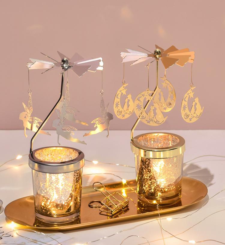 Spinning Candle Holders
