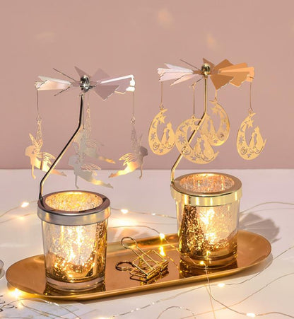 Spinning Candle Holders