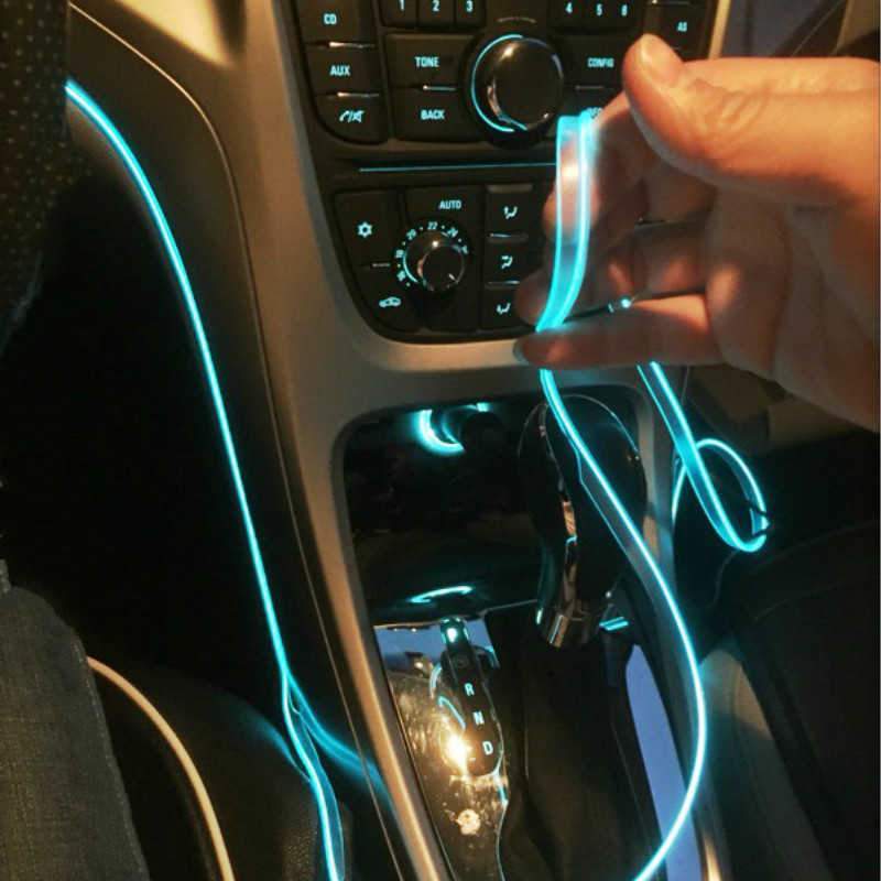 Car Interior Lighting LED Strip Flexible Neon Light