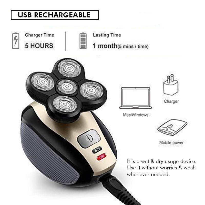 5-in-1 Head Shaver
