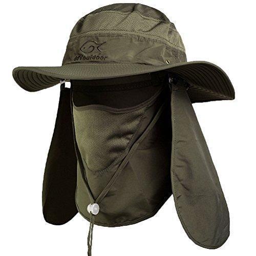 Outdoor Neck & Face Sun Protection Wide Brim Hat