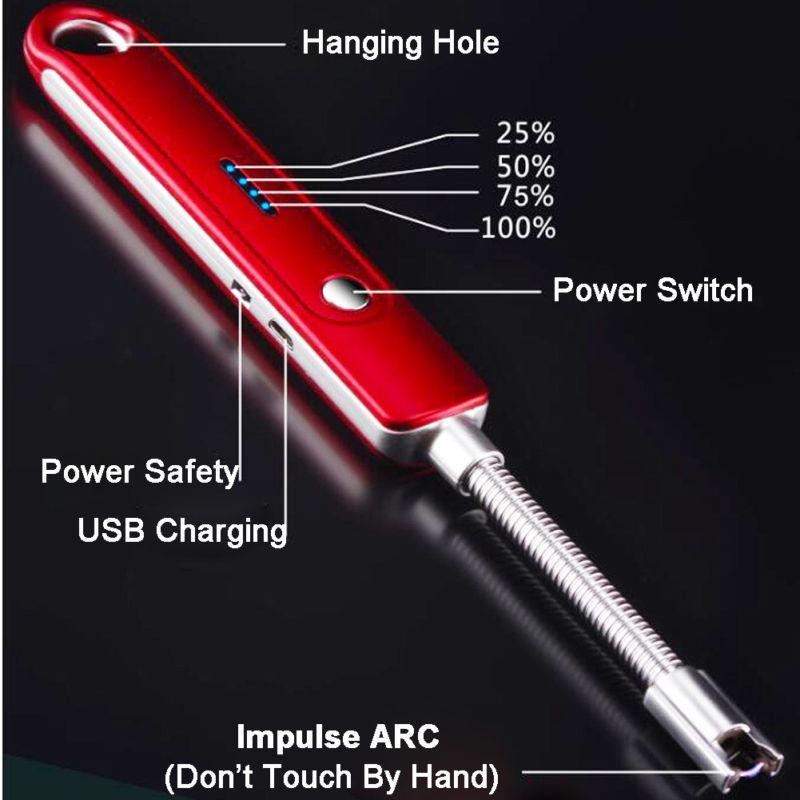 360° USB Rechargeable Electric Lighter