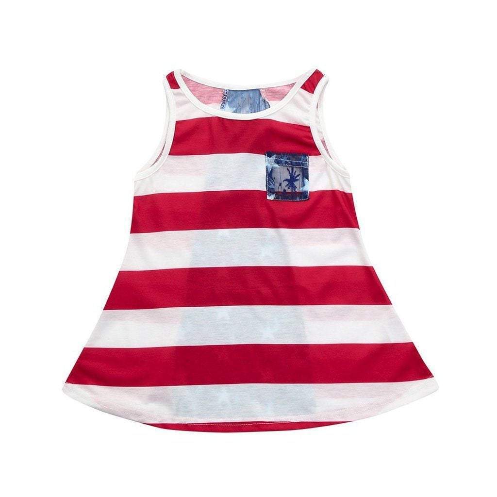 Mom Me Baby Girls Blouse 4th Of July Independence Day Family Tops Stars Striped T-Shirt Clothes