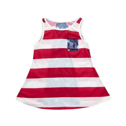 Mom Me Baby Girls Blouse 4th Of July Independence Day Family Tops Stars Striped T-Shirt Clothes