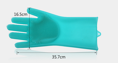 Silicone Scrubber Gloves