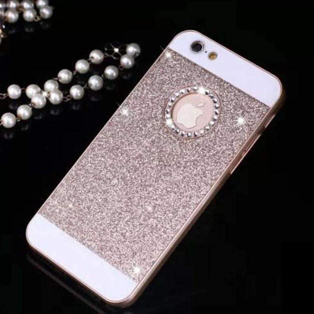 wonderful colors bling cover phone case for iphone 5 5s 5e