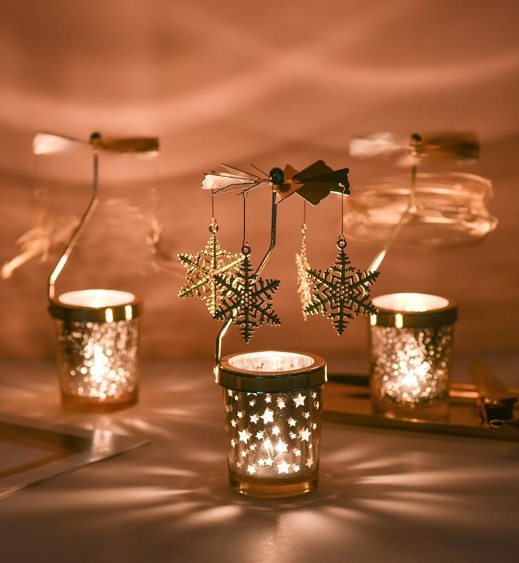 Spinning Candle Holders