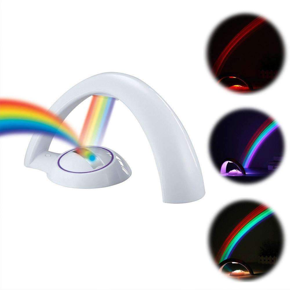 Rainbow Night Light - See A Magic Rainbow Appear In Your Room