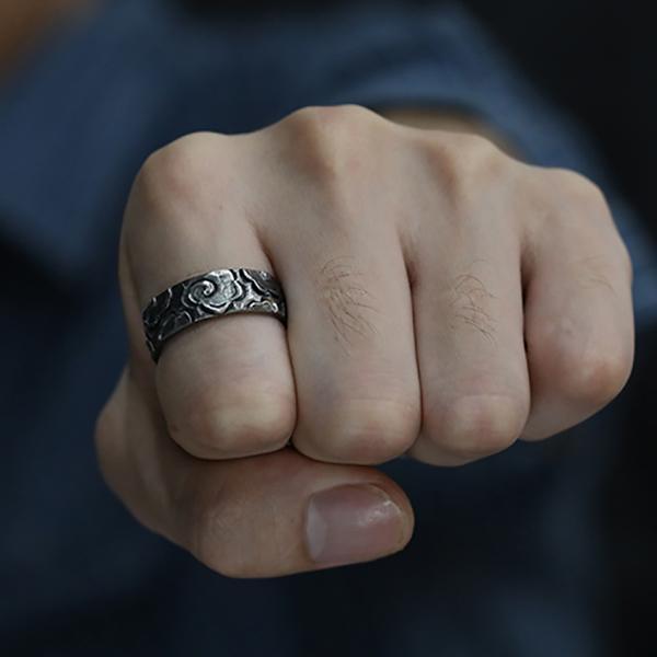 Vintage Pure Silver Ring