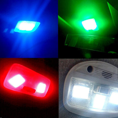 10pcs Multi-color Auto Interior Led Lamp Dome Bulb Light