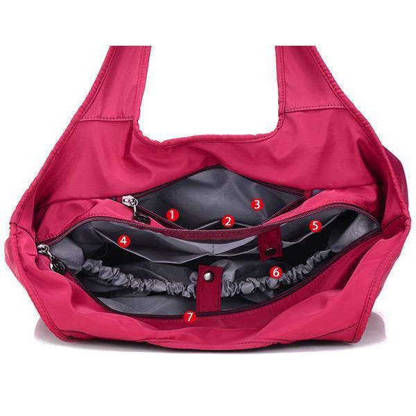 Capacity Oxford Shoulder Bag