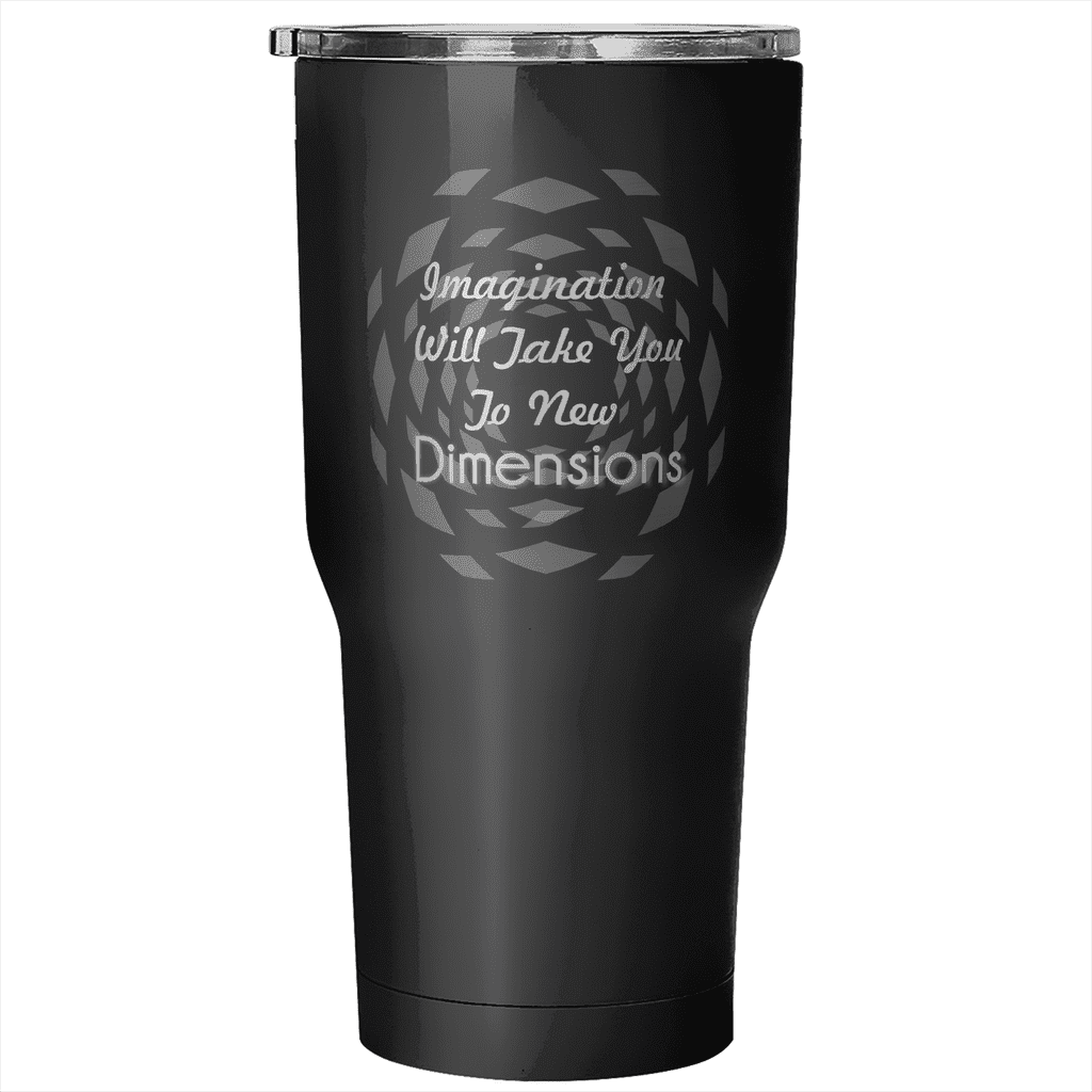 30 Ounce Vacuum Tumbler Imagination Cups