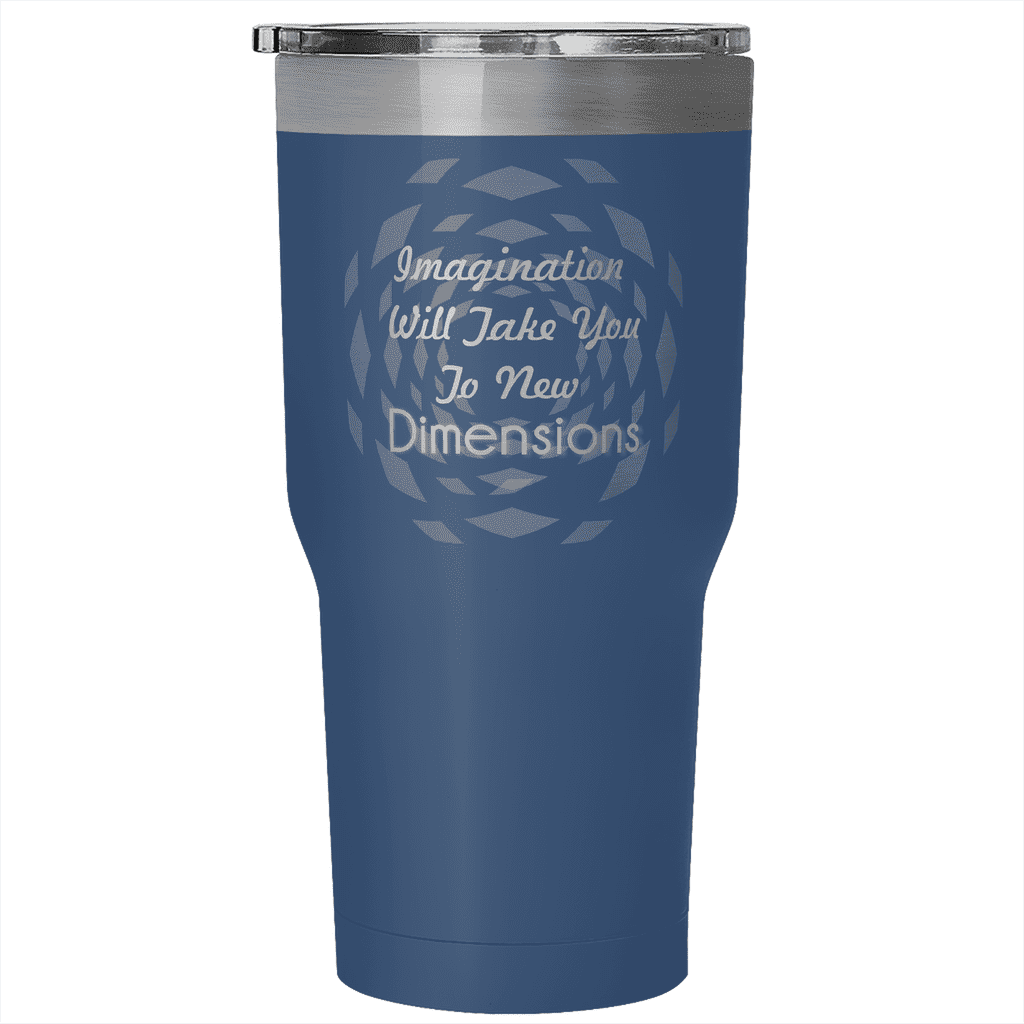 30 Ounce Vacuum Tumbler Imagination Cups