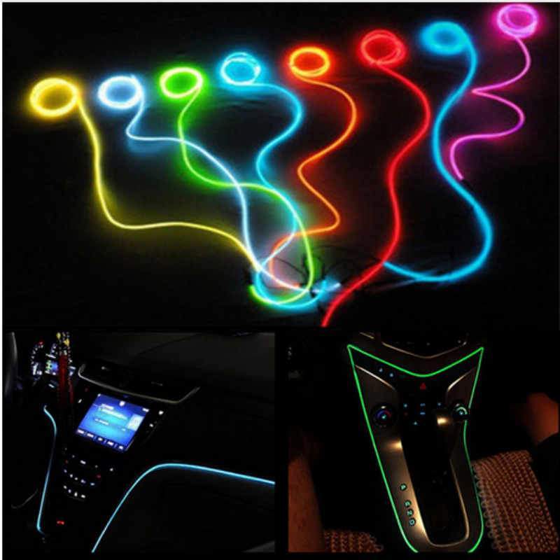 Car Interior Lighting LED Strip Flexible Neon Light