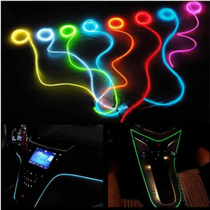 Car Interior Lighting LED Strip Flexible Neon Light