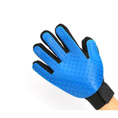 Pet Soft Silicone Brush Grooming Glove