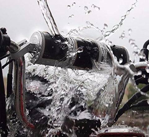 Motorcycle Bluetooth Speaker Motorbike Handle Bar Waterproof Player