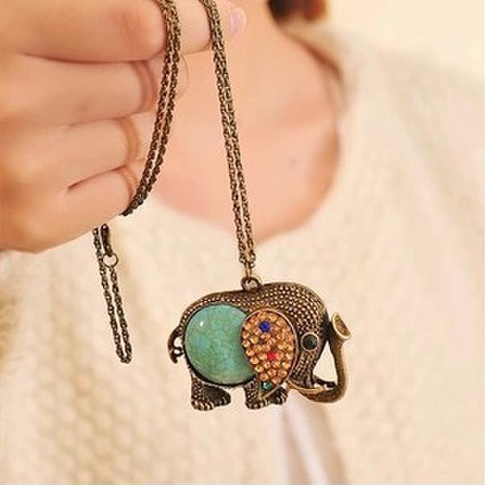 Elephant Necklace - Wear Your Necklace And Get Lucky All Every Time!