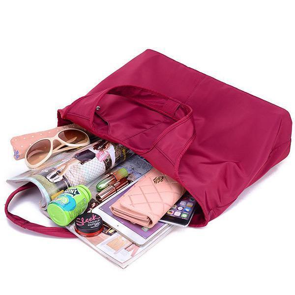 Capacity Oxford Shoulder Bag