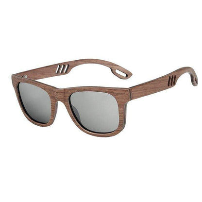 BOBO BIRD Vintage Wooden Polarized Sunglasses