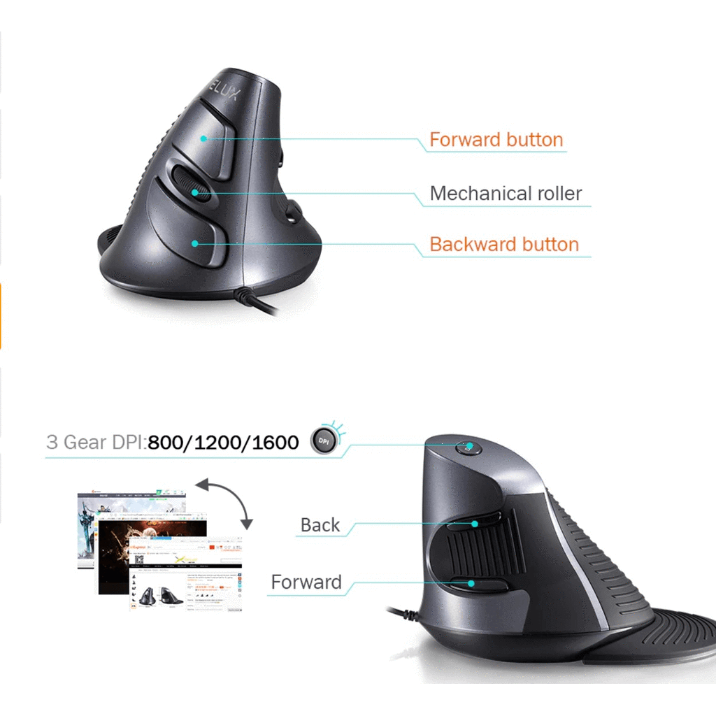 Vertical Mouse for Better Health