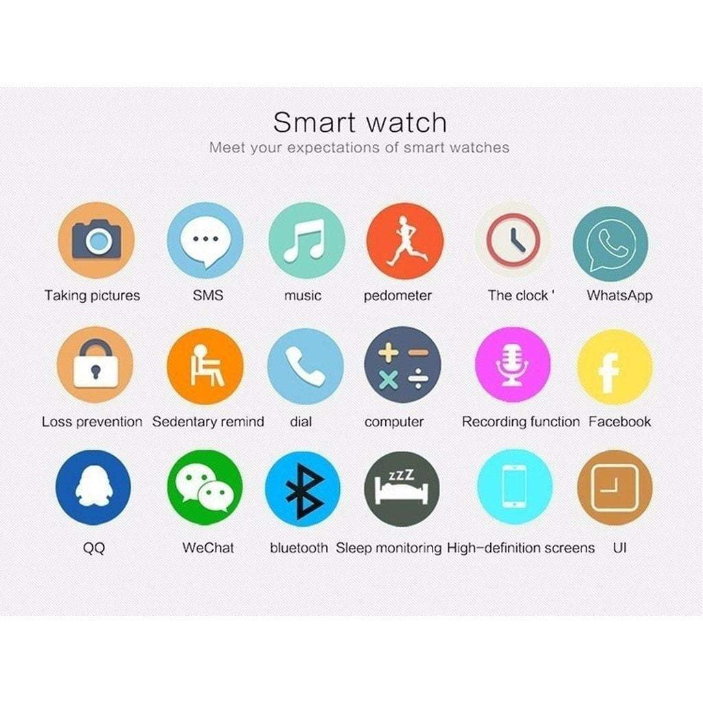 Multifonction bluetooth Smart watches