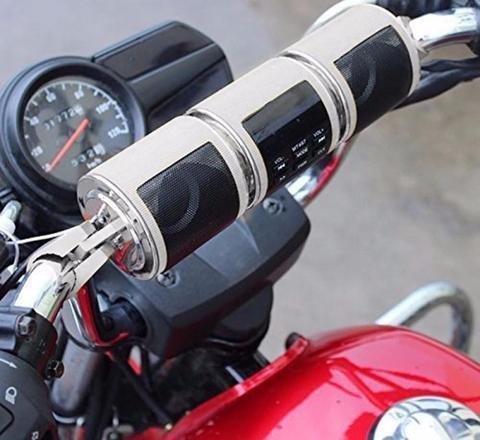 Motorcycle Bluetooth Speaker Motorbike Handle Bar Waterproof Player