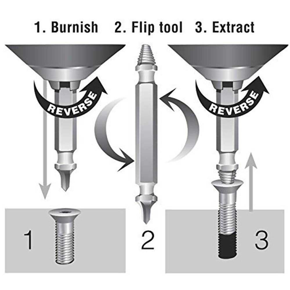 Damaged Screw Extractor - Get The Convenience Of Drilling Screws