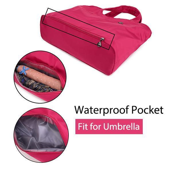 Capacity Oxford Shoulder Bag