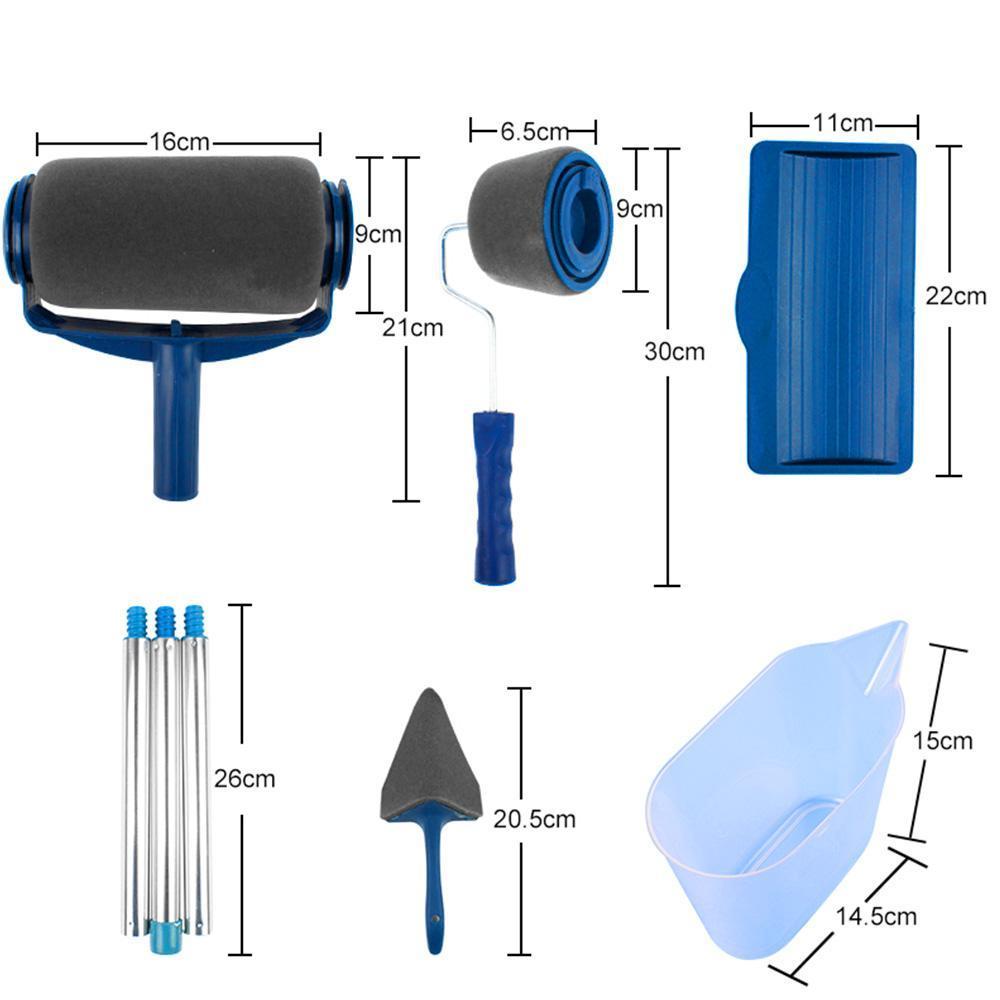 Pro Wall Paint Roller Set